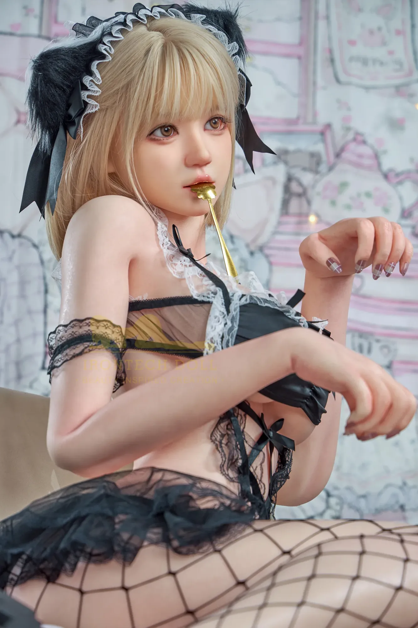 5FT3/161CM F CUP SILICONE MAID SEX DOLL T3 - NIA view 7