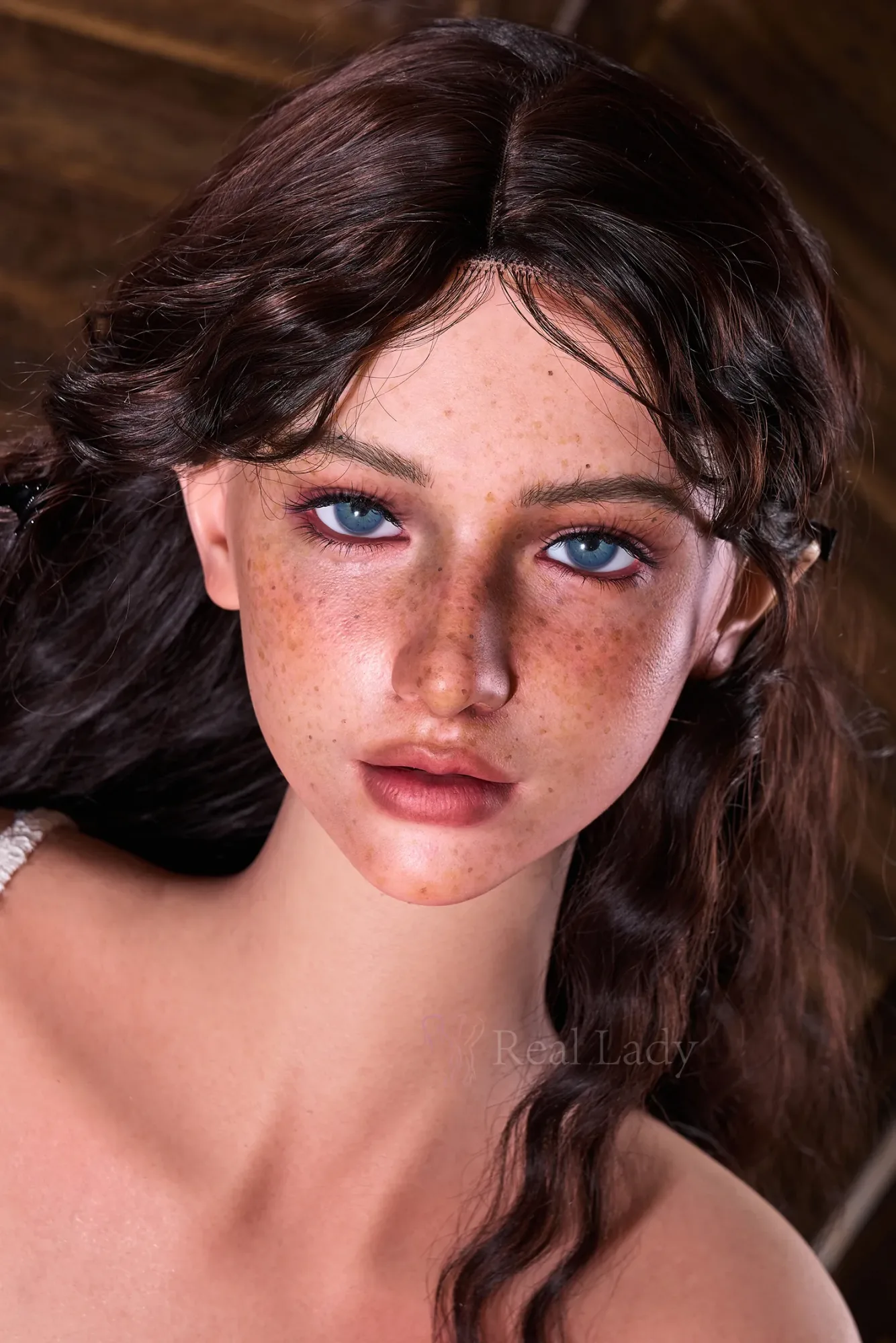 5FT2/159CM G CUP SILICONE OIL ART FRECKLES SEX DOLL ROS MAX R8 - LENA view 3