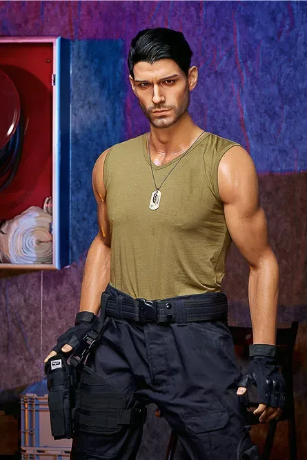 5FT78/176CM SILICONE MALE SEX DOLL M5 - TONY view 4
