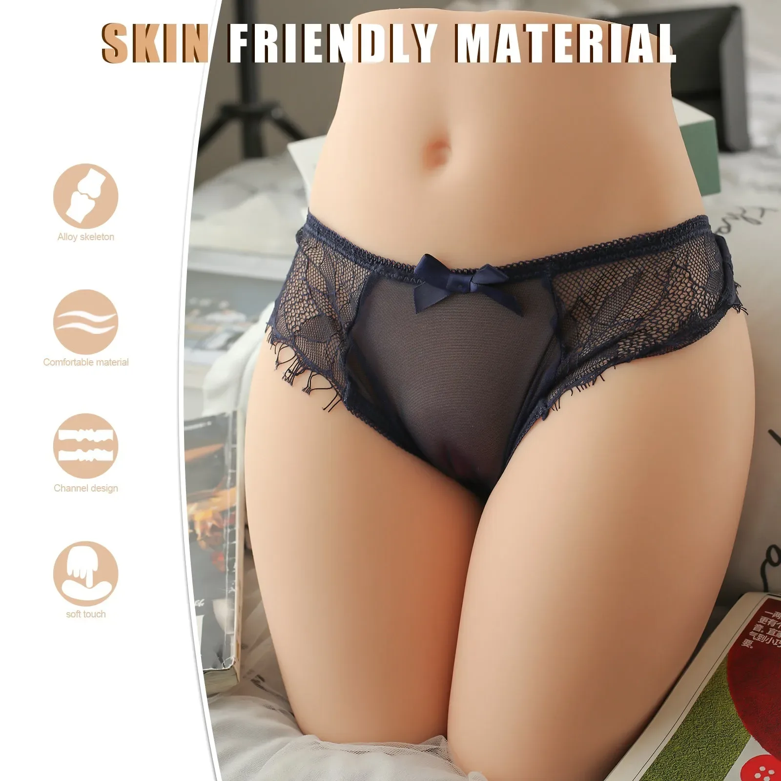 EMBER - 13.2LB SEXY DOLL TORSO WITH LEGS view 3