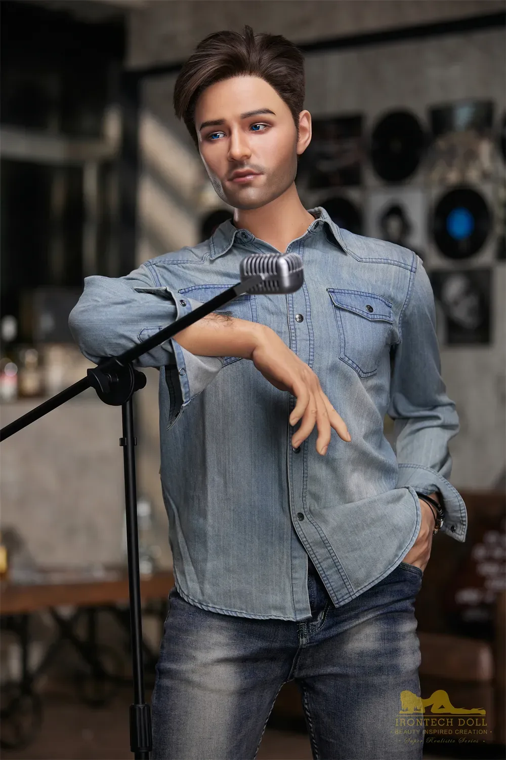 5FT6/170CM SILICONE MALE SEX DOLL M4 - JUSTIN TANNED view 6