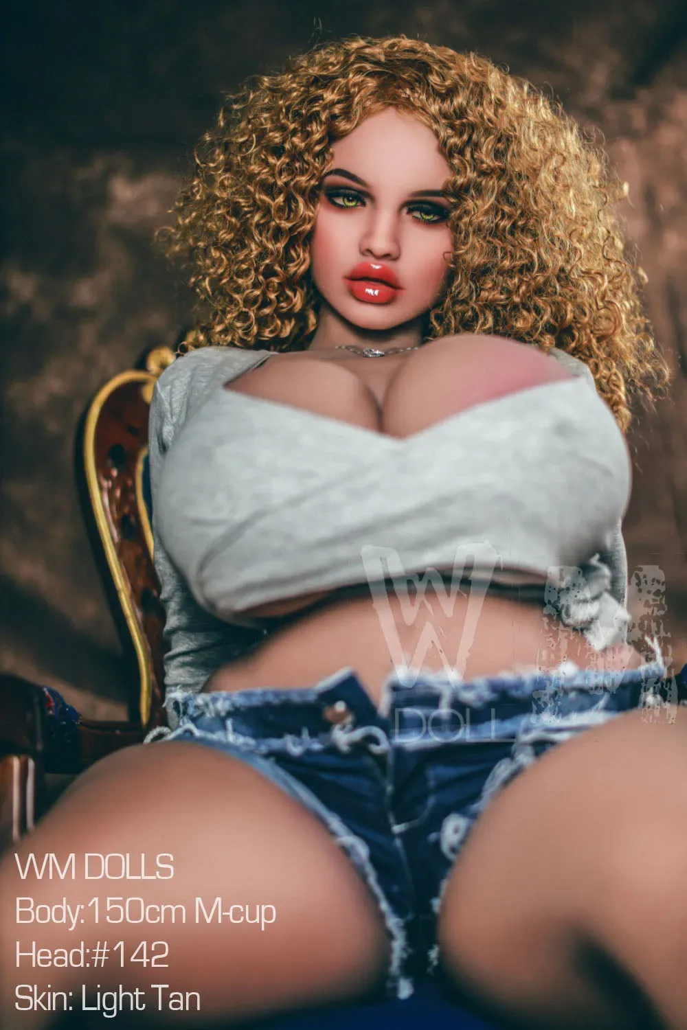 4FT9/150CM M CUP TPE SEX DOLL – CHARLOTTE view 2