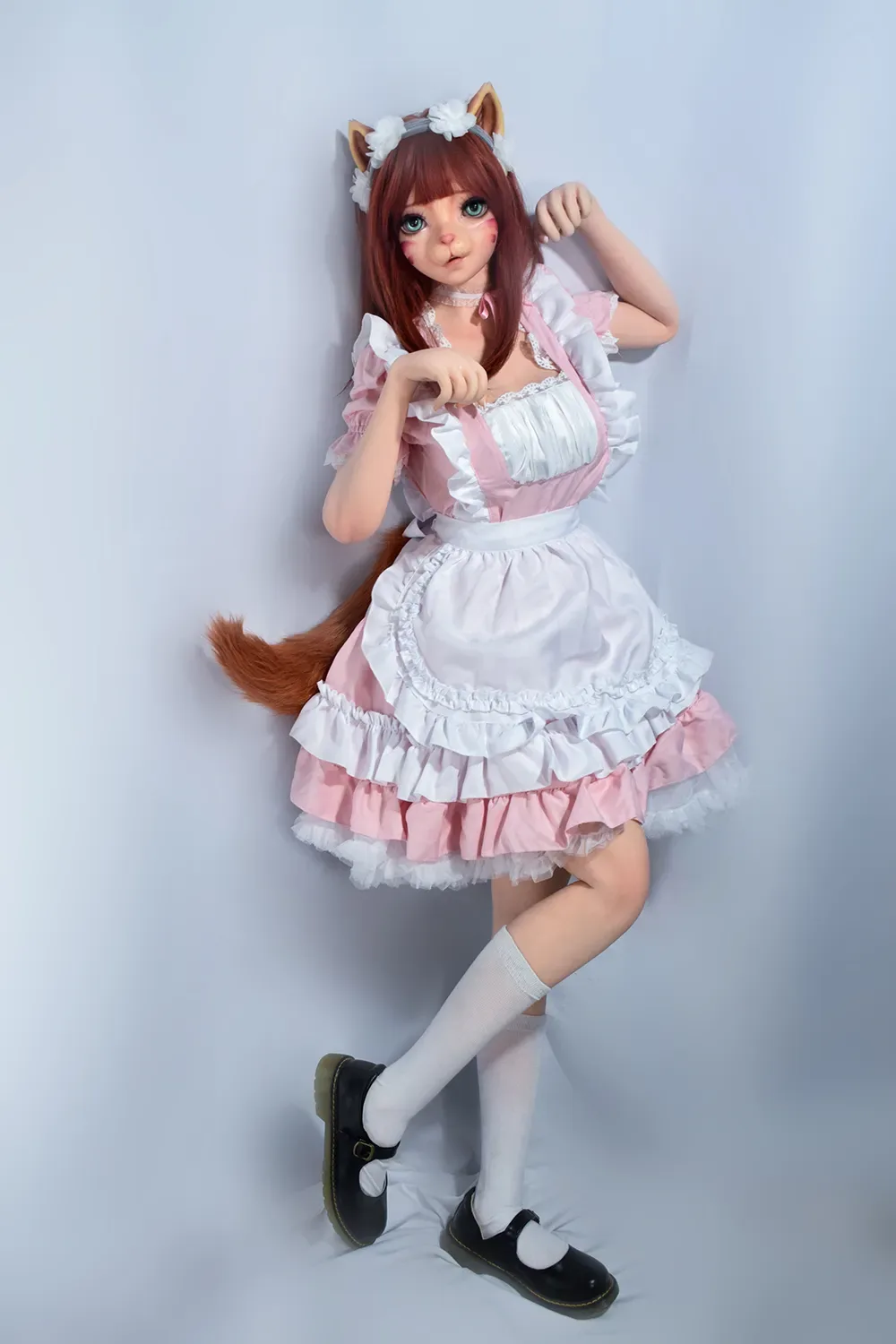 4FT9/150CM SILICONE CAT FURRY SEX DOLL – MORIKAWA YUKI view 6