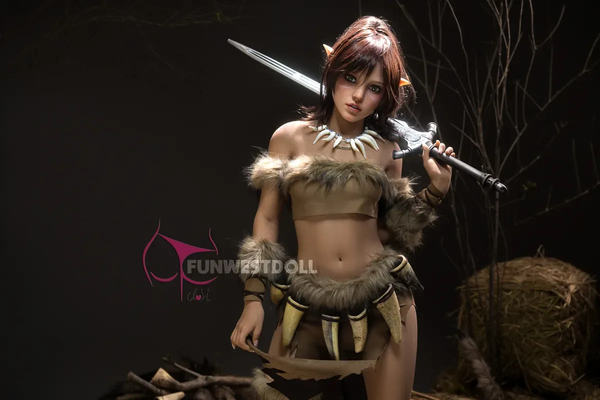 5FT2/159CM A CUP ELF TPE SEX DOLL - KYLIE view 6