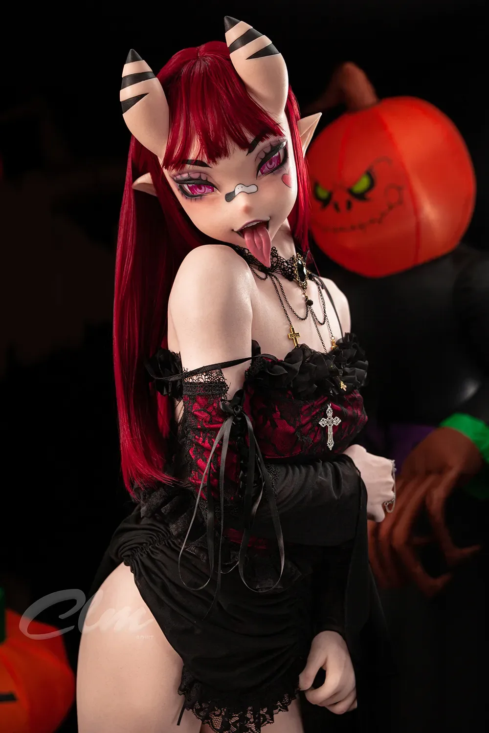 5FT15/157CM C CUP SILICONE SUCCUBUS SEX DOLL - MERU view 7