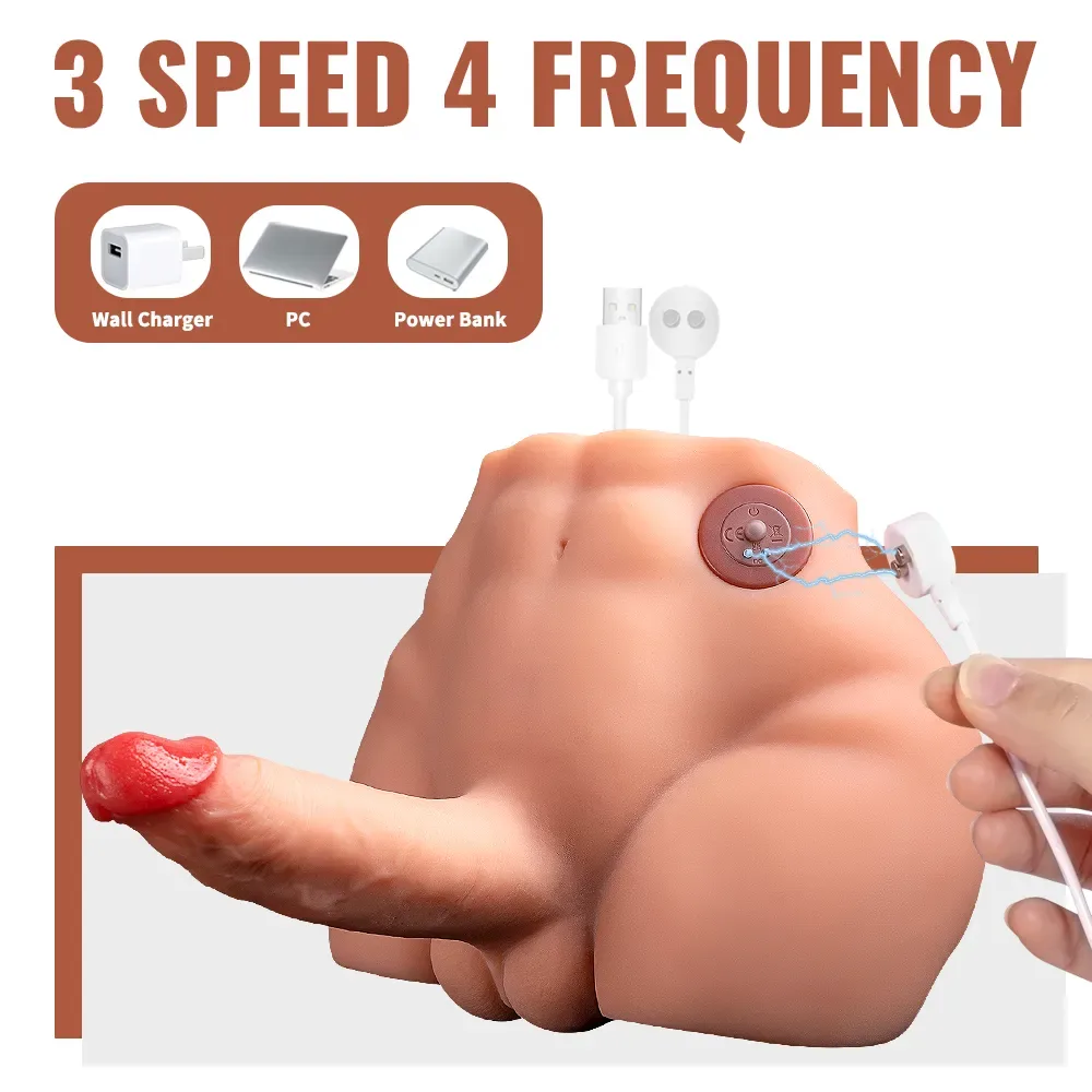 PEEL - 9.6LB ELECTRIC PULSE MALE SEX DOLL TORSO view 4