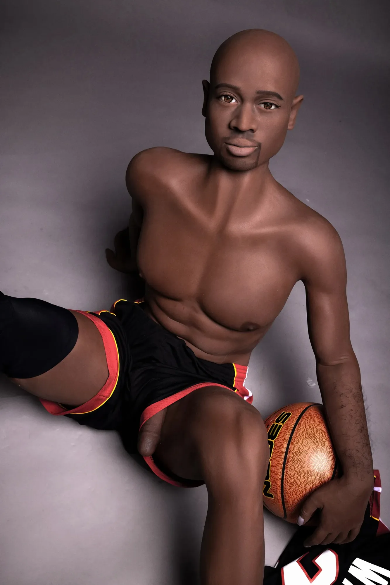 5FT7/175CM TPE MALE EBONY SEX DOLL - JAMES view 4