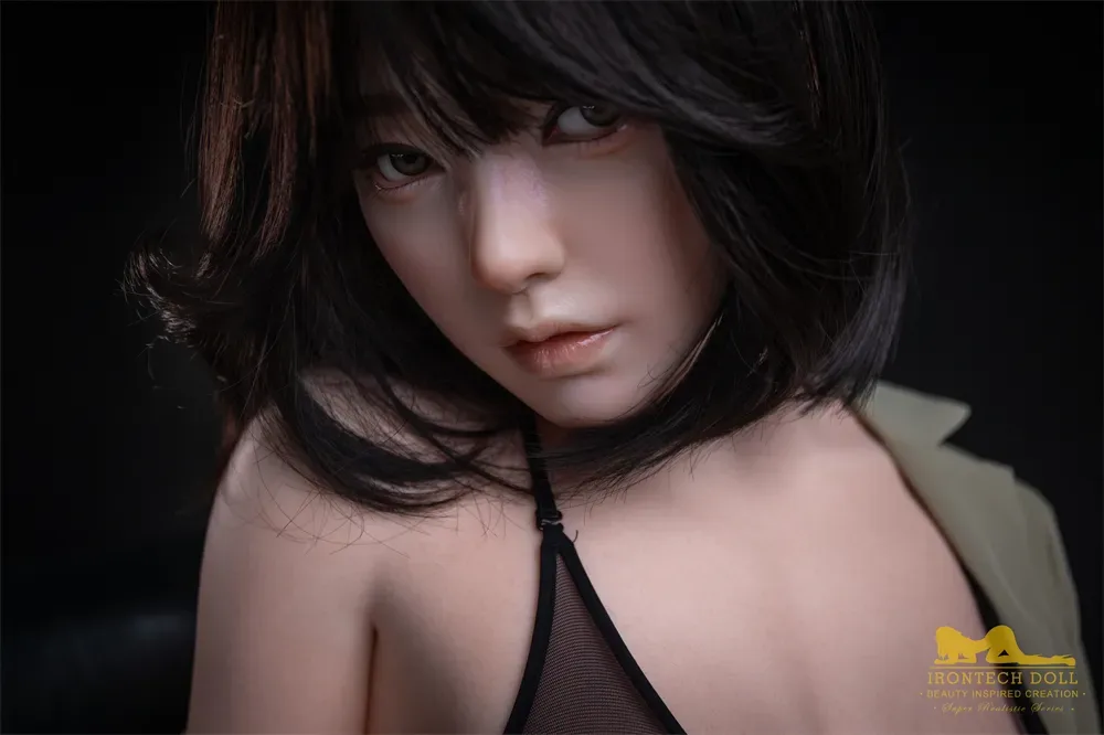 5FT3/163CM A CUP SILICONE ASIAN SEX DOLL S40 – EILEEN view 6