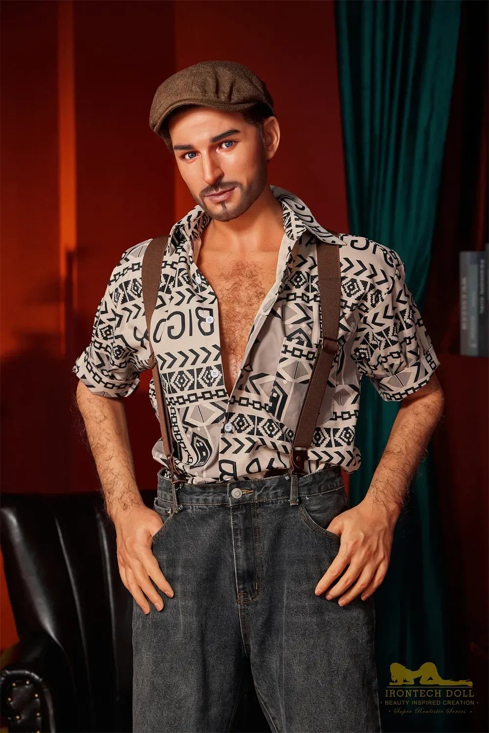 5FT6/170CM SILICONE MALE SEX DOLL M3 - GEORGE TANNED view 7