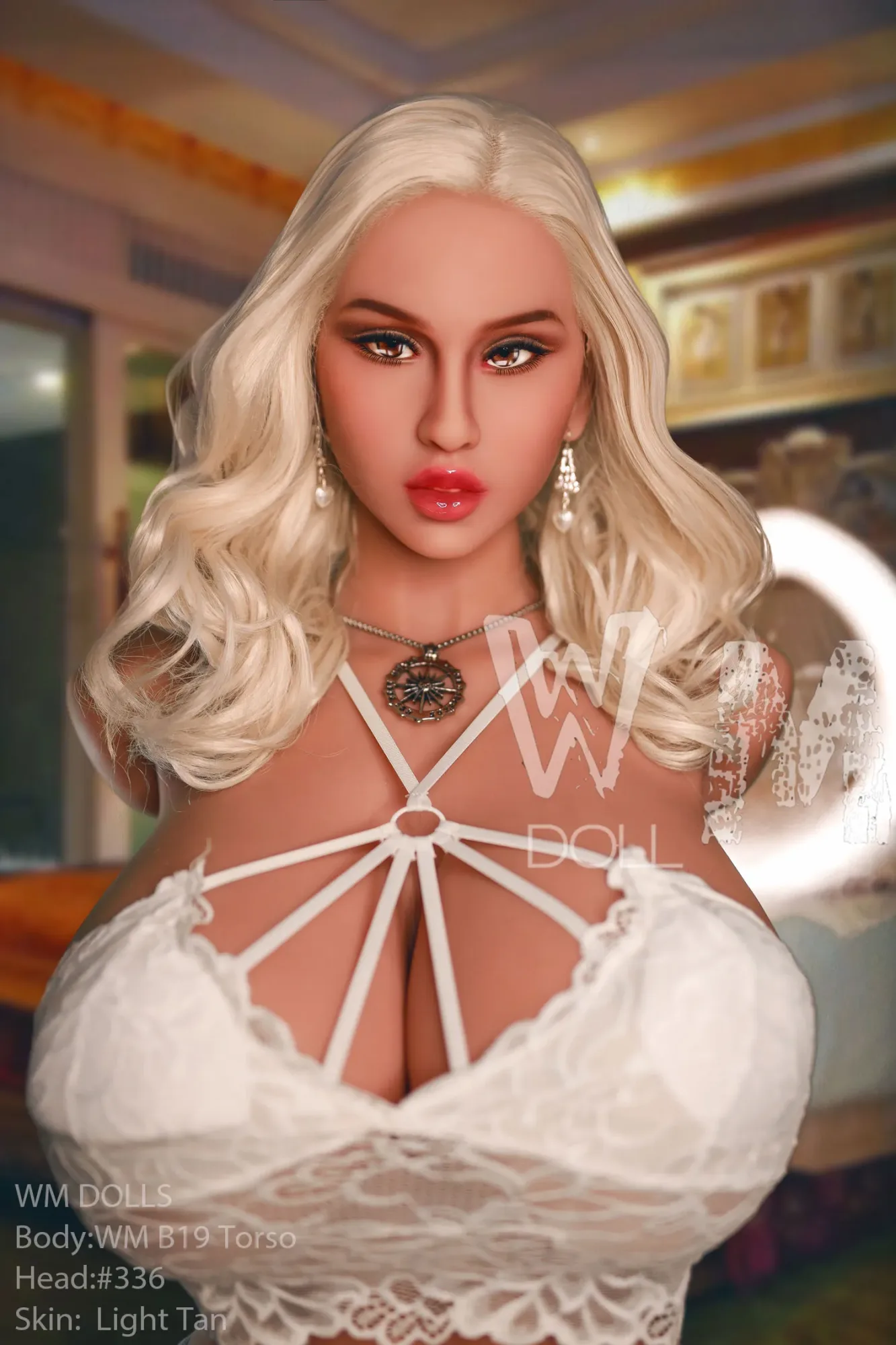 VANNA - 75LB TPE FUCKABLE NIPPLE ATHLETIC SEX DOLL TORSO view 2