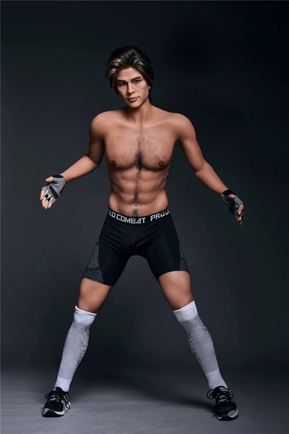 5FT7/175CM TPE MALE FOOTBALL PLAYER SEX DOLL - CHARLES view 5