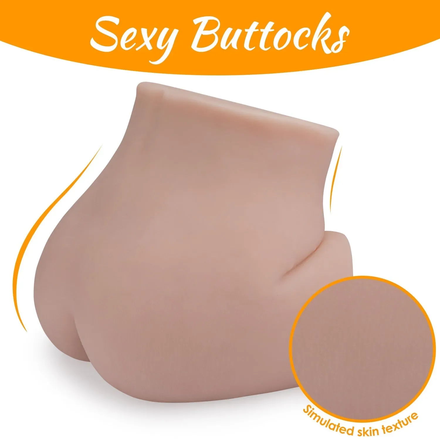 OLGA - 8.8LB BIG ASS MINI SEX DOLL TORSO WITH TWO CHANNELS view 6