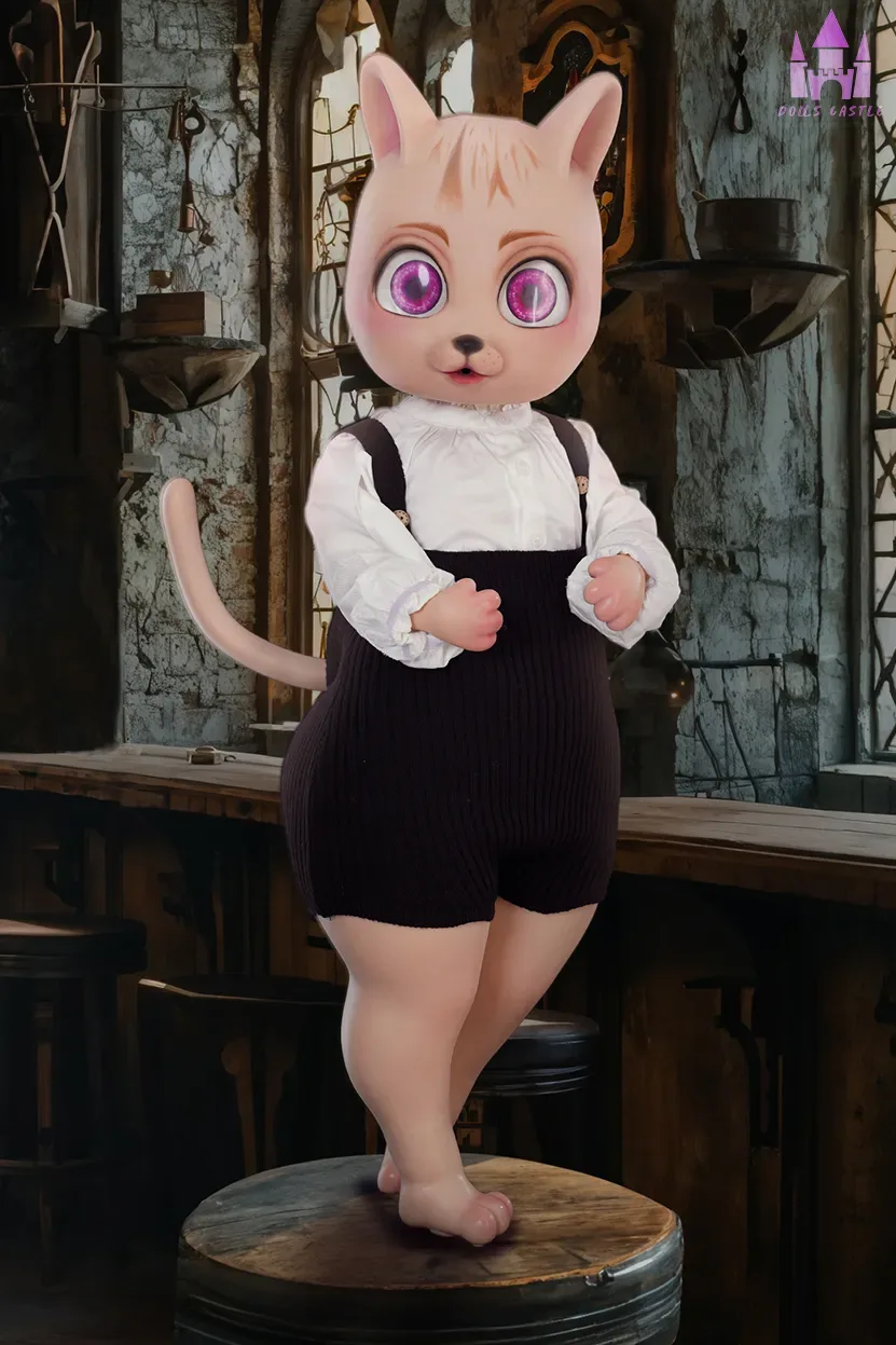 (EU STOCK) SILICONE A CUP BEAR SEX DOLL - BEARRIE view 6