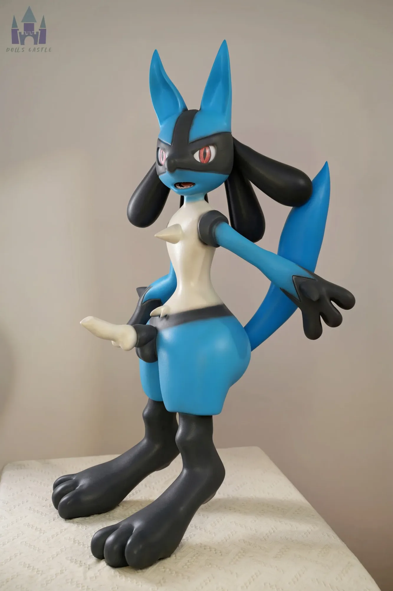 SILICONE LUCARION MALE POKEMON SEX DOLL view 2