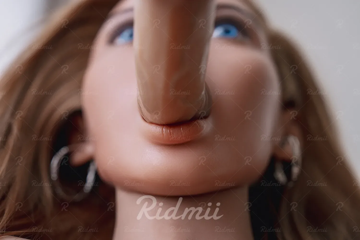 5FT4/164CM E CUP SILICONE HEAD BLONDE SEX DOLL - JANICE view 6