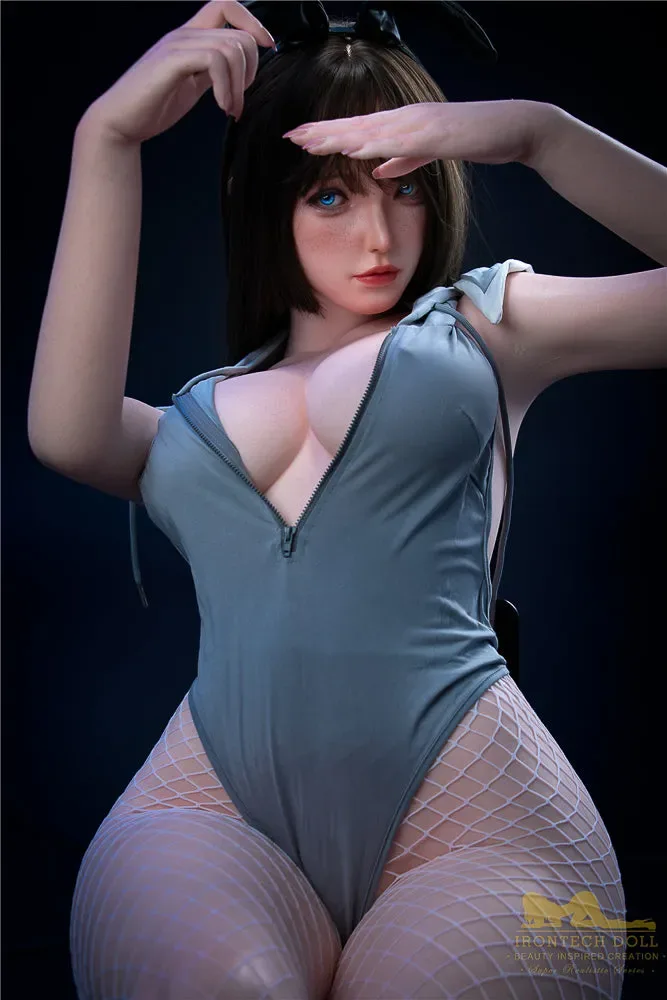 5FT38/164CM C CUP SILICONE SEX DOLL S16 – YU view 3