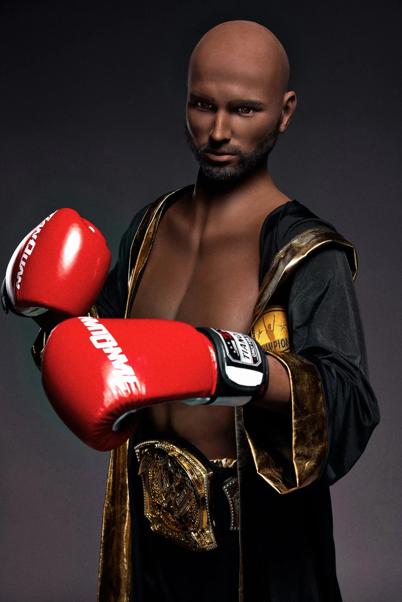 5FT7/175CM TPE MALE BOXING SEX DOLL - KELVIN
