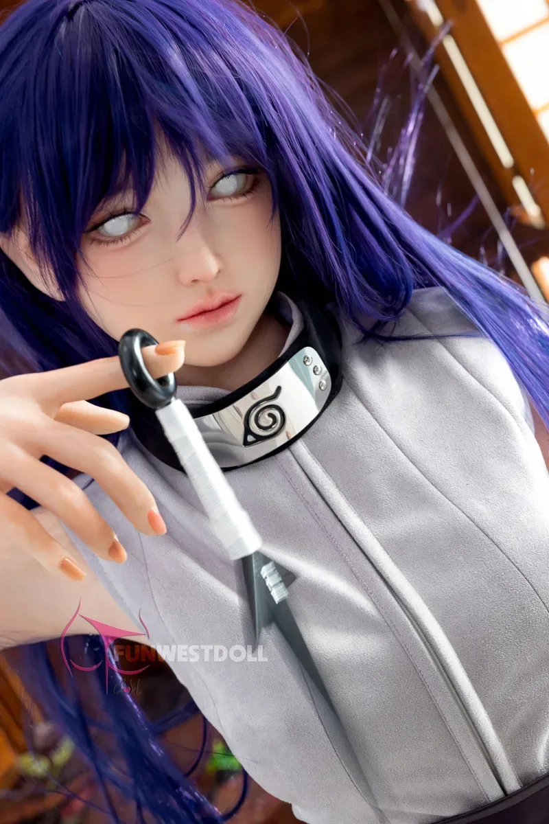 (US STOCK) 5FT2/159CM A CUP SILICONE HINATA SEX DOLL - ANIME AMY view 8