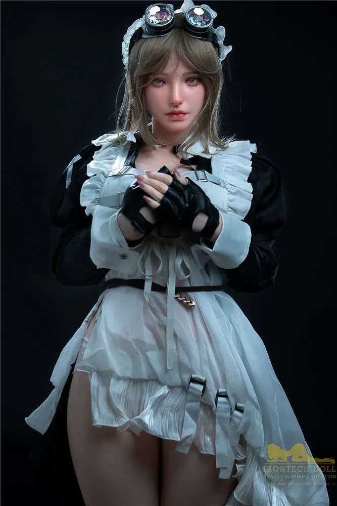 5FT4/165CM F CUP SILICONE SEX DOLL – REN view 2