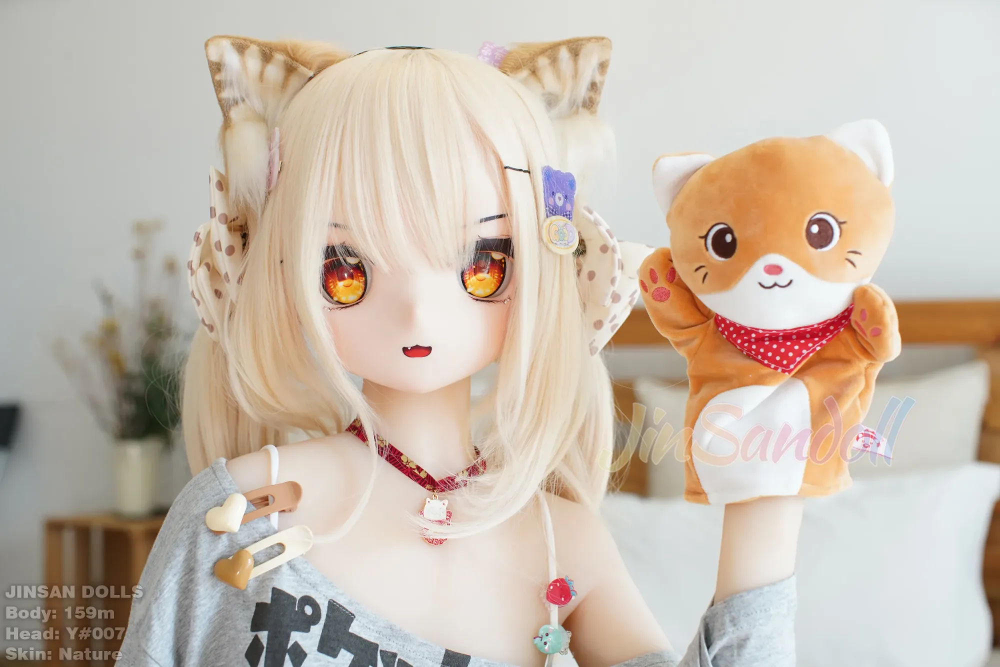 5FT3/159CM B CUP PVC HEAD CUTE ANIME TPE SEX DOLL - AYANO view 4