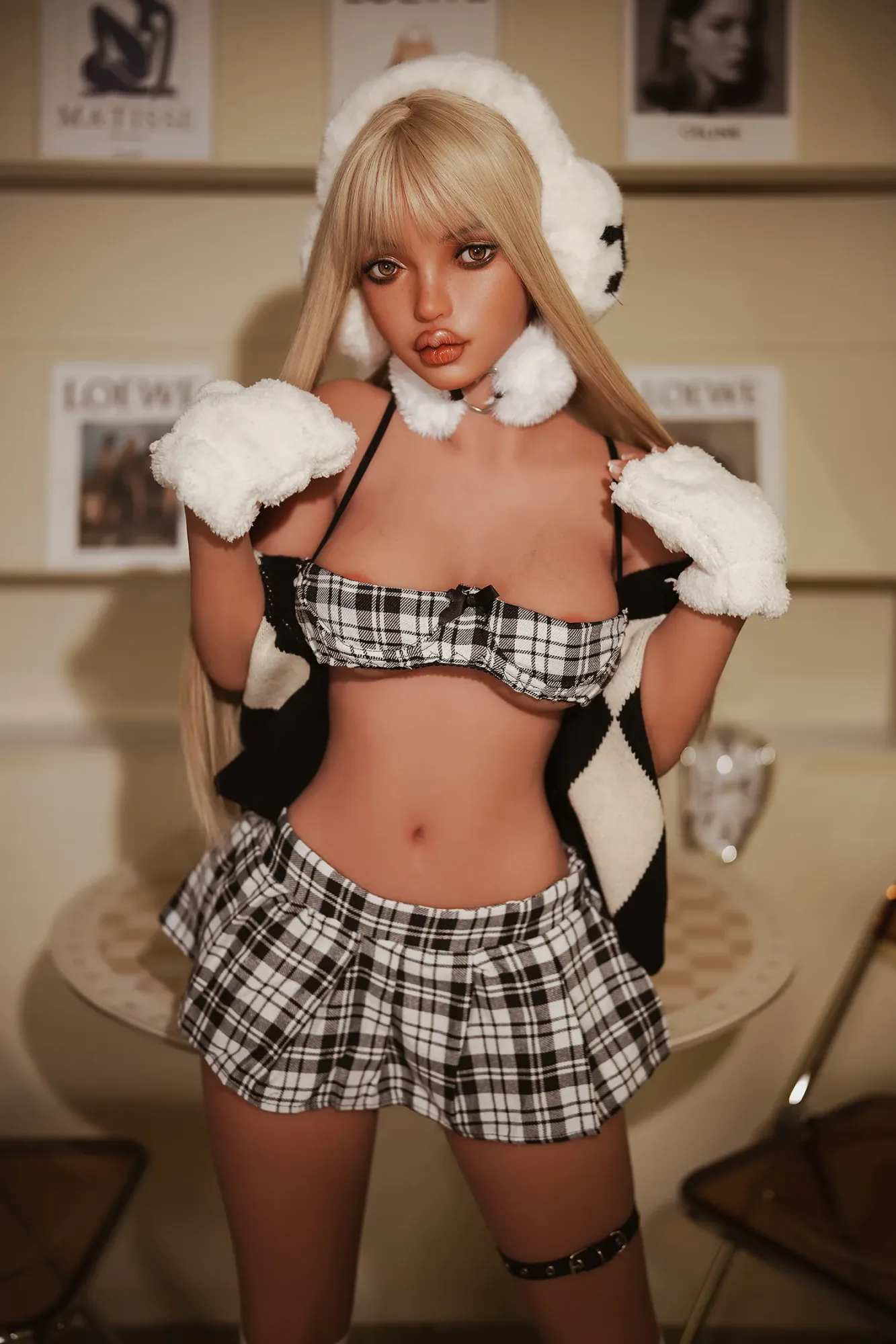 5FT/152CM C CUP SILICONE HEAD LATINA SEX DOLL S23 - JEMIMA
