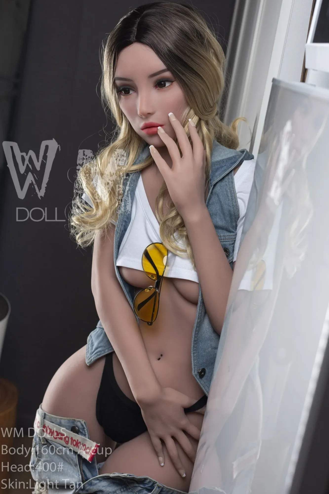 5FT25/160CM A CUP TPE SEX DOLL - SHIRLEY view 7