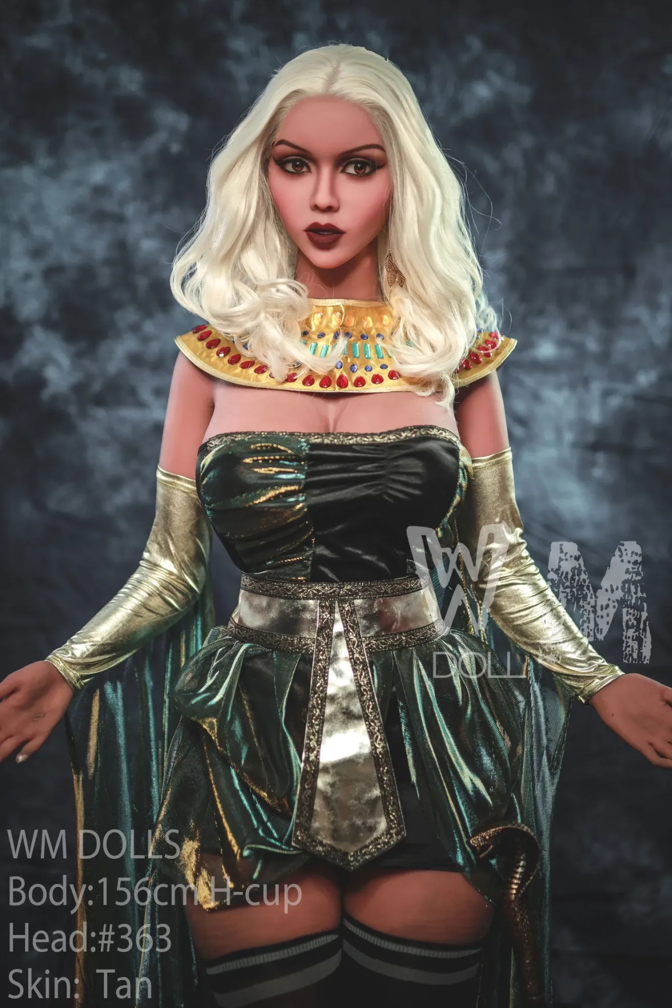 5FT1/156CM H CUP TPE SEX DOLL - CLEOPATRA view 6
