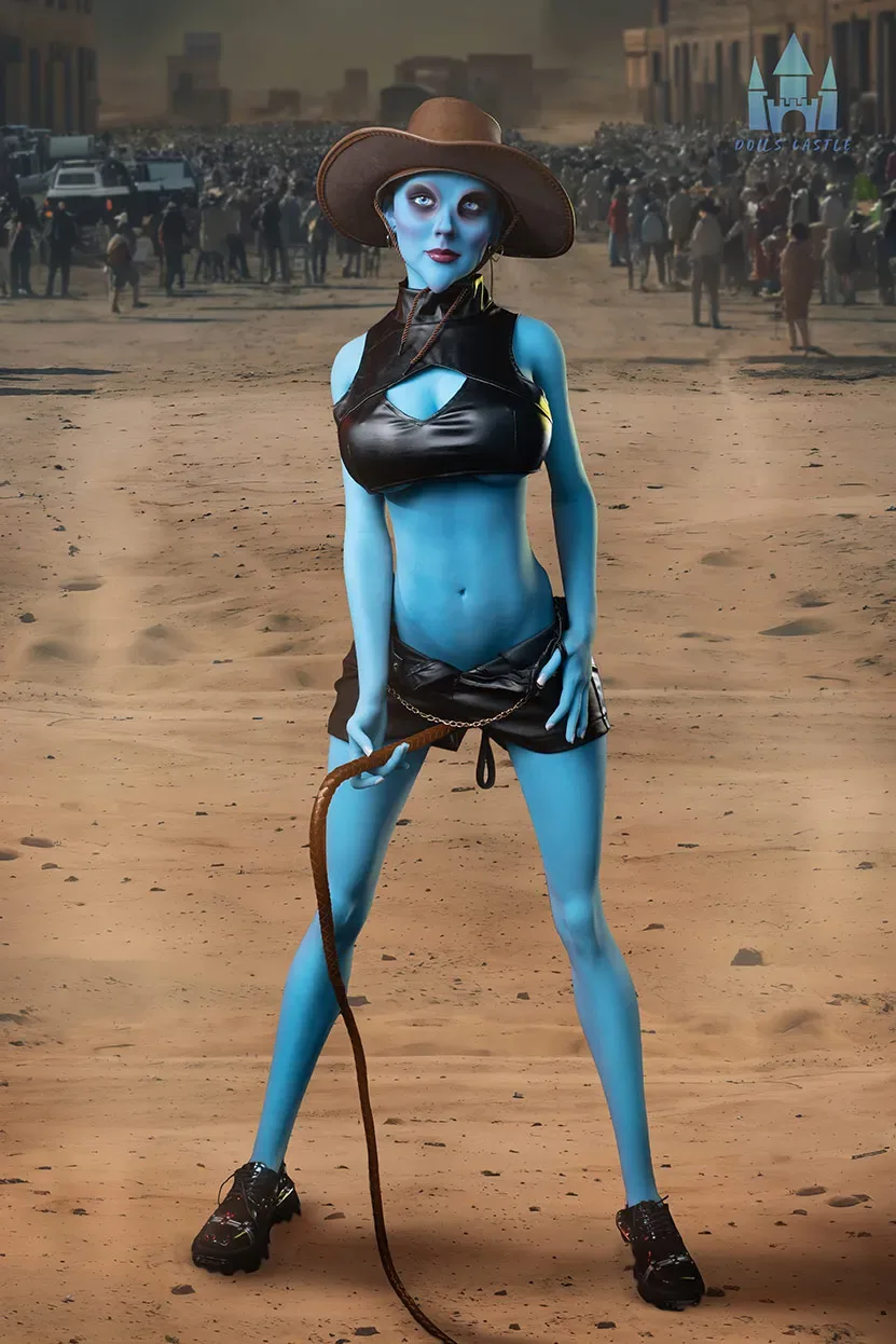 5FT6/170CM G CUP TPE COWGIRL ALIEN SEX DOLL - GRACIE view 6