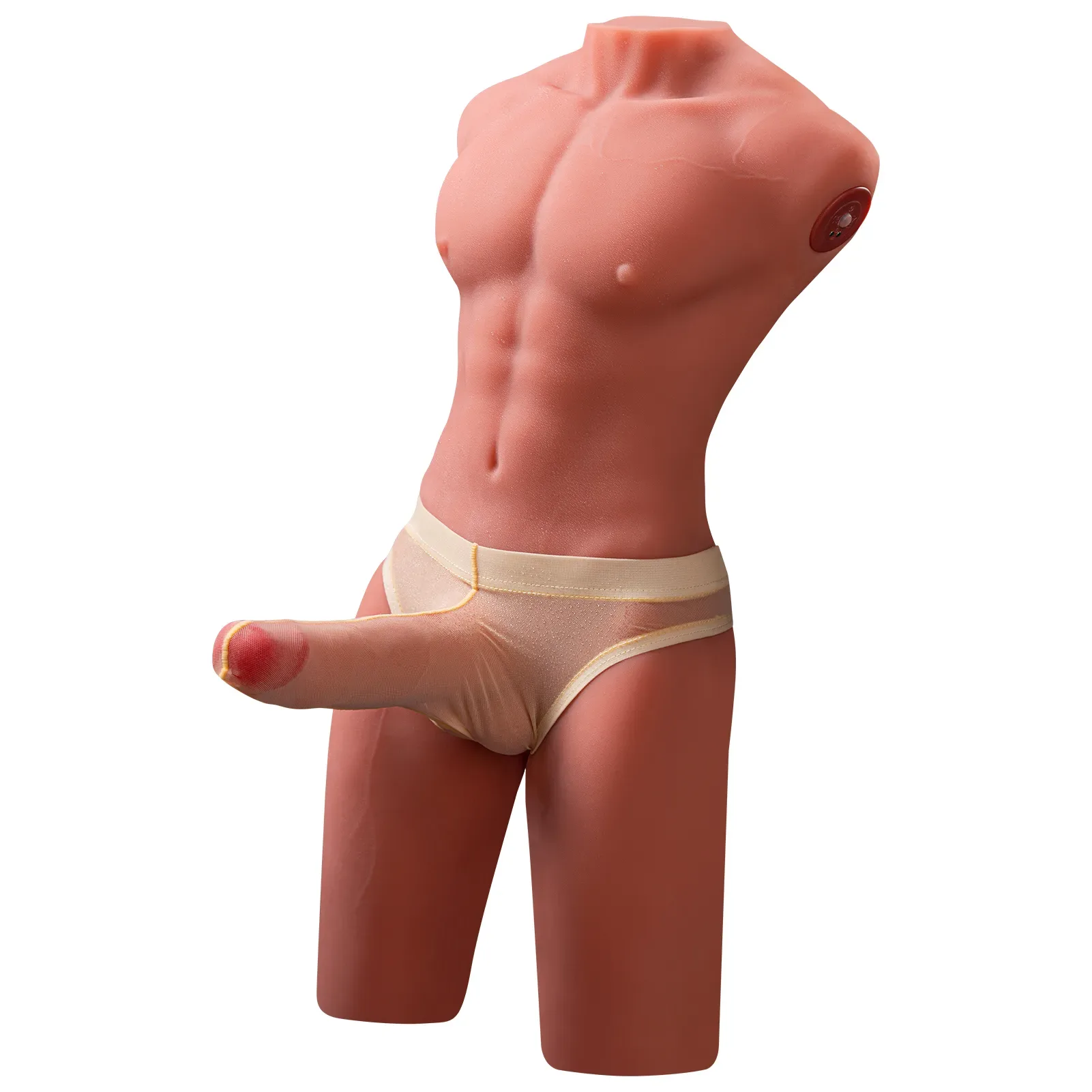 JACKSON - 10.6LB ELECTRIC PULSE TAN SKIN MALE TORSO SEX DOLL view 3