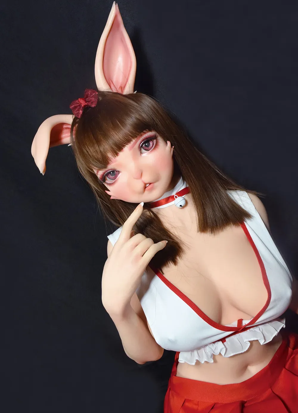 4FT9/150CM SILICONE RABBIT FURRY SEX DOLL – AIDA RINA view 4