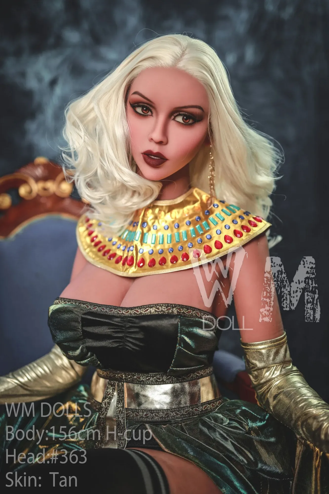 5FT1/156CM H CUP TPE SEX DOLL - CLEOPATRA view 4