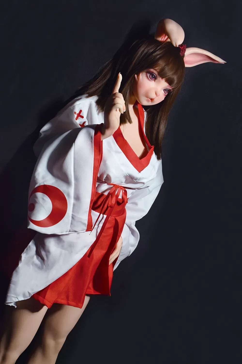 4FT9/150CM SILICONE RABBIT FURRY SEX DOLL – AIDA RINA view 5
