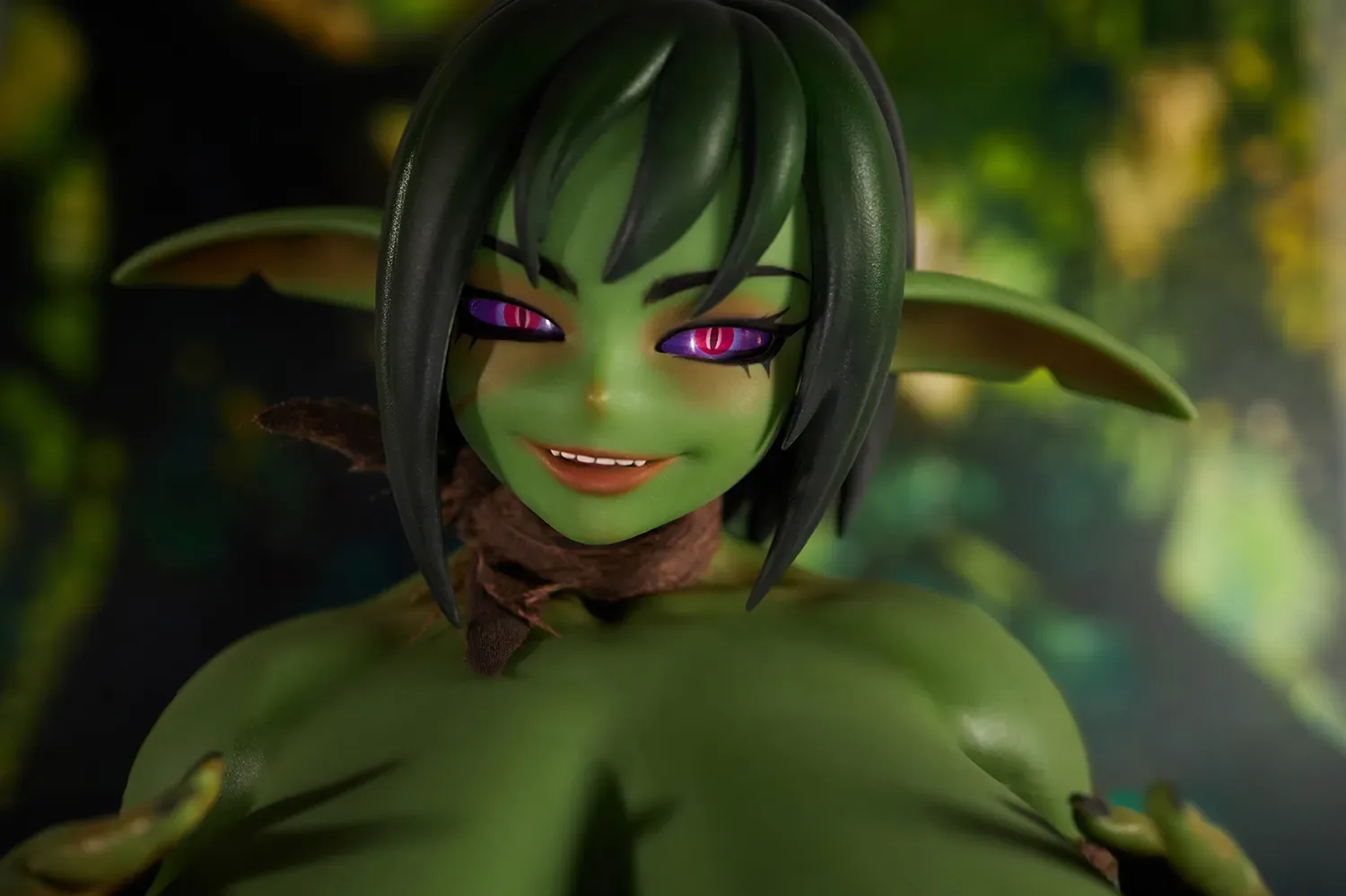 SI70 ZARGA - SILICONE ANIME G CUP GOBLIN SEX DOLL view 8