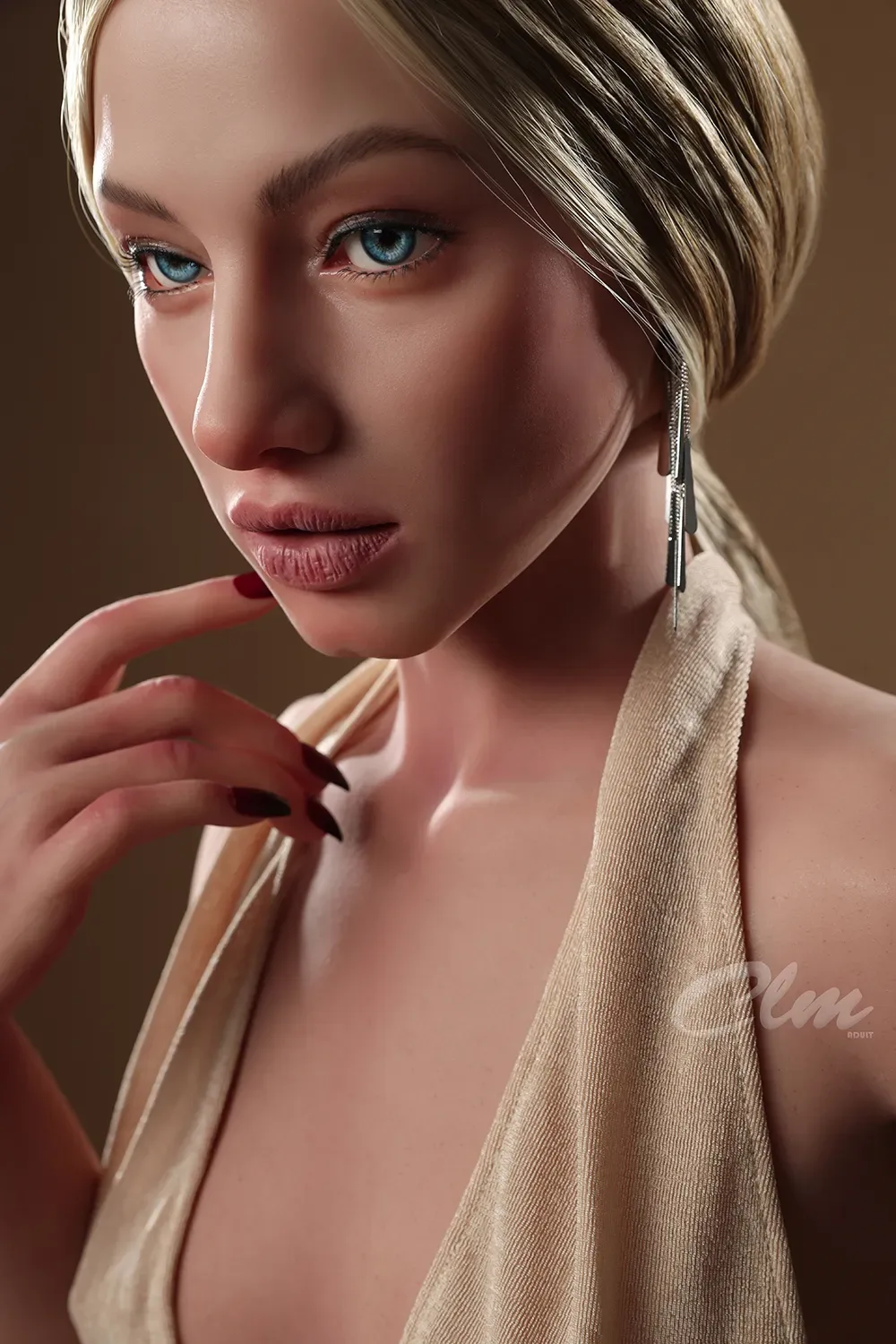 5FT15/157CM C CUP REALISTIC SILICONE SEX DOLL - SOLA view 7