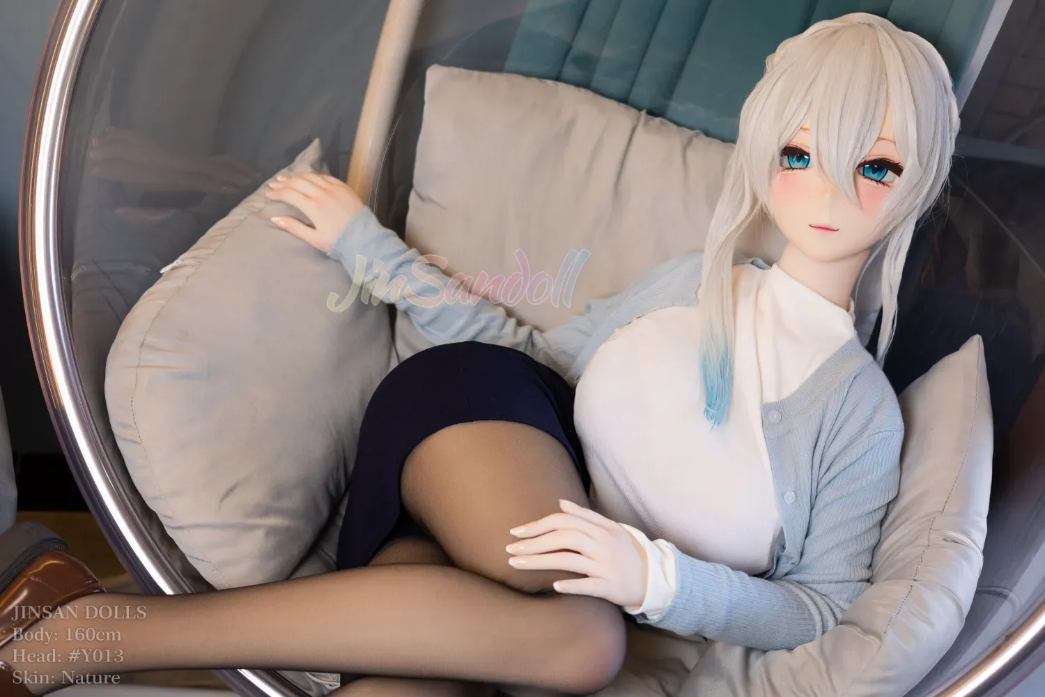 5FT3/160CM H CUP TPE PVC HEAD YUKINO MIFUYU SEX DOLL - ROBIN view 7