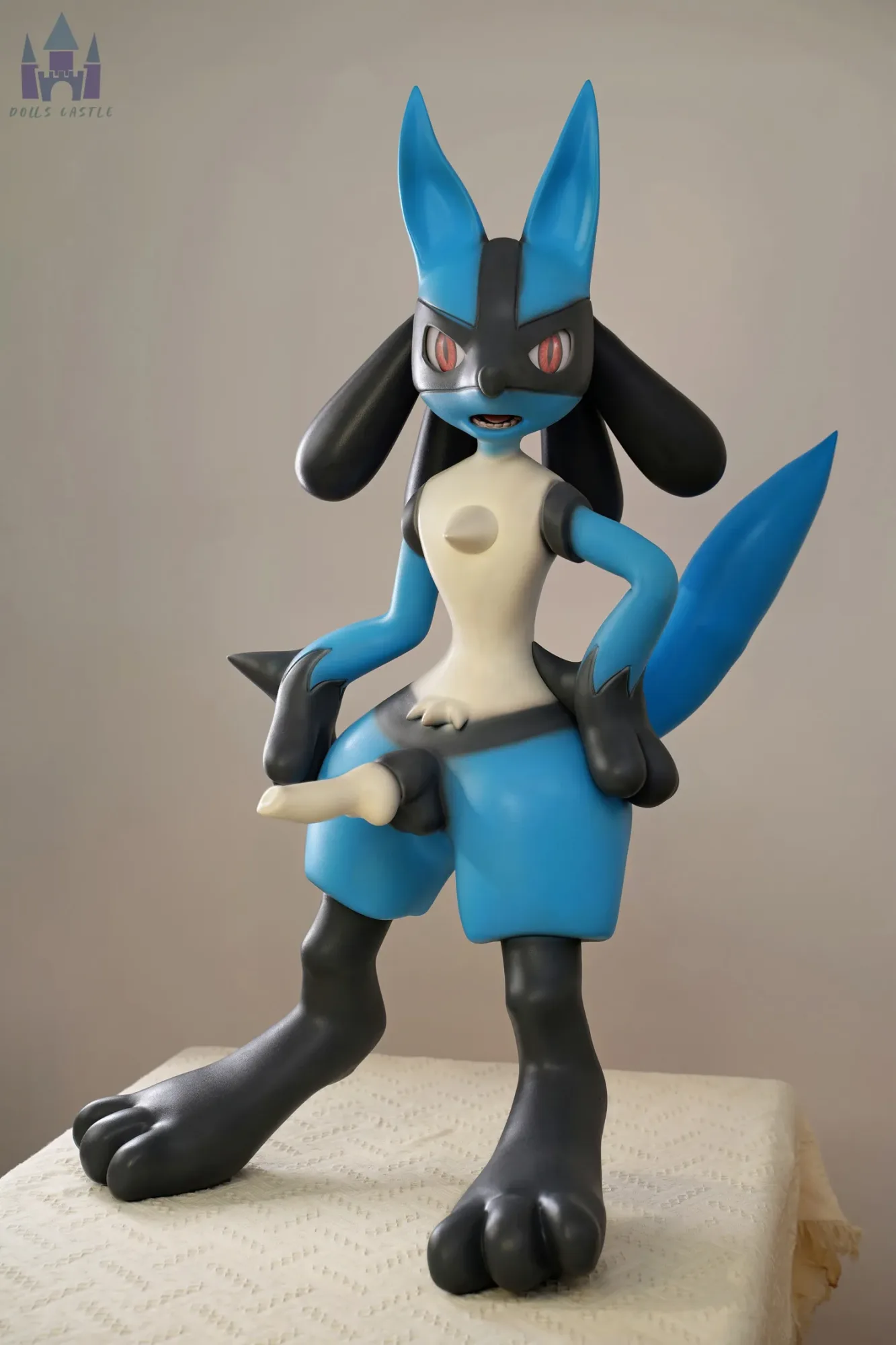 SILICONE LUCARION MALE POKEMON SEX DOLL view 6