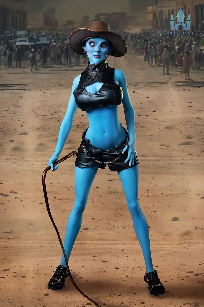 5FT6/170CM G CUP TPE COWGIRL ALIEN SEX DOLL - GRACIE view 3