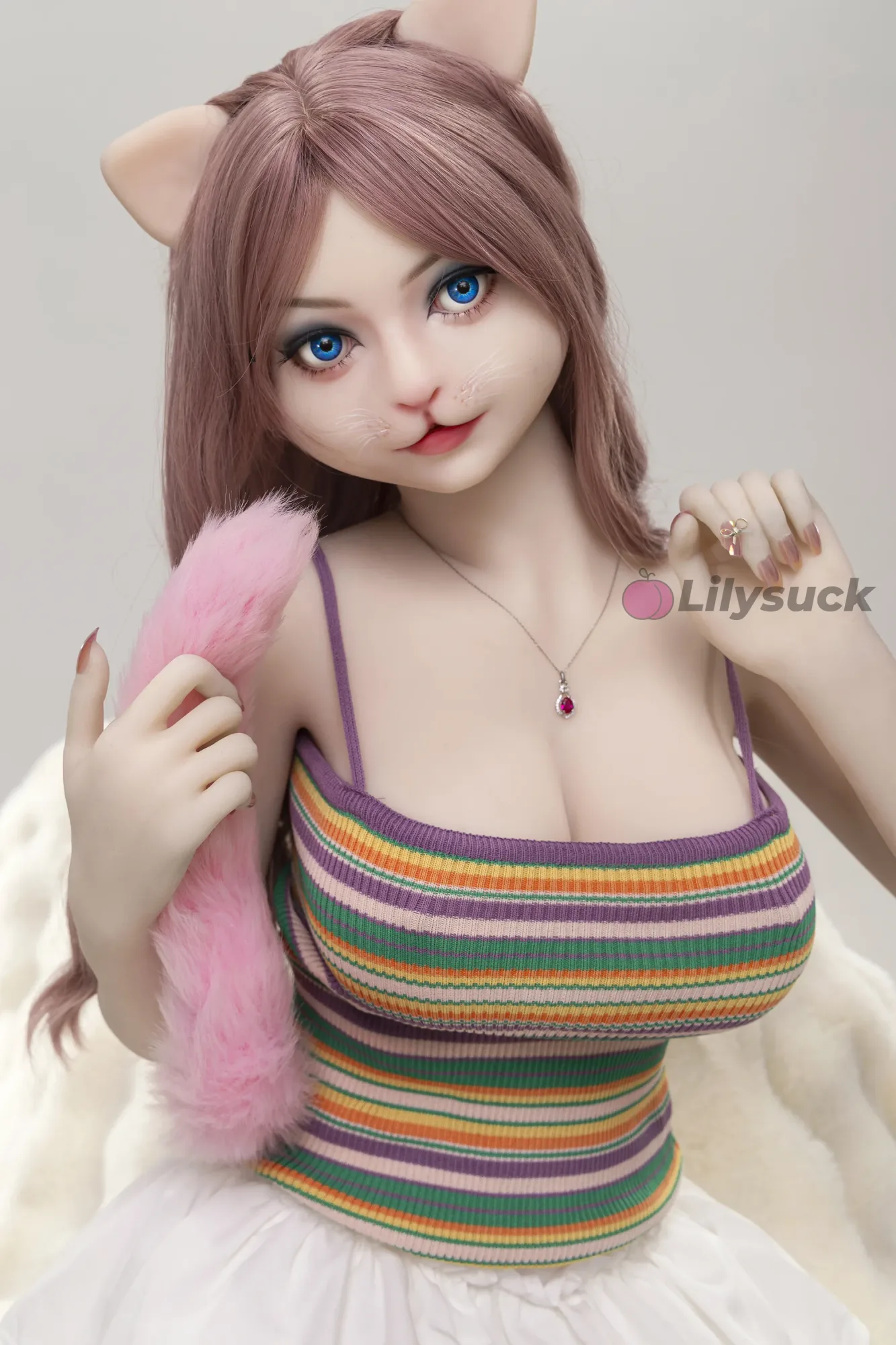5FT2/157CM E CUP SILICONE HEAD ANTHRO SEX DOLL– MIRIAM view 3