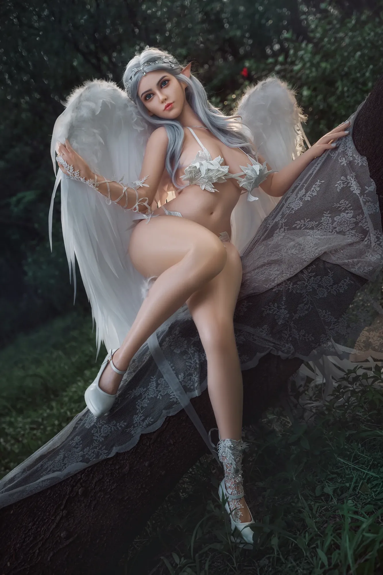 5FT4/164CM F CUP SILICONE ANGEL SEX DOLL S19 - ALSA view 8