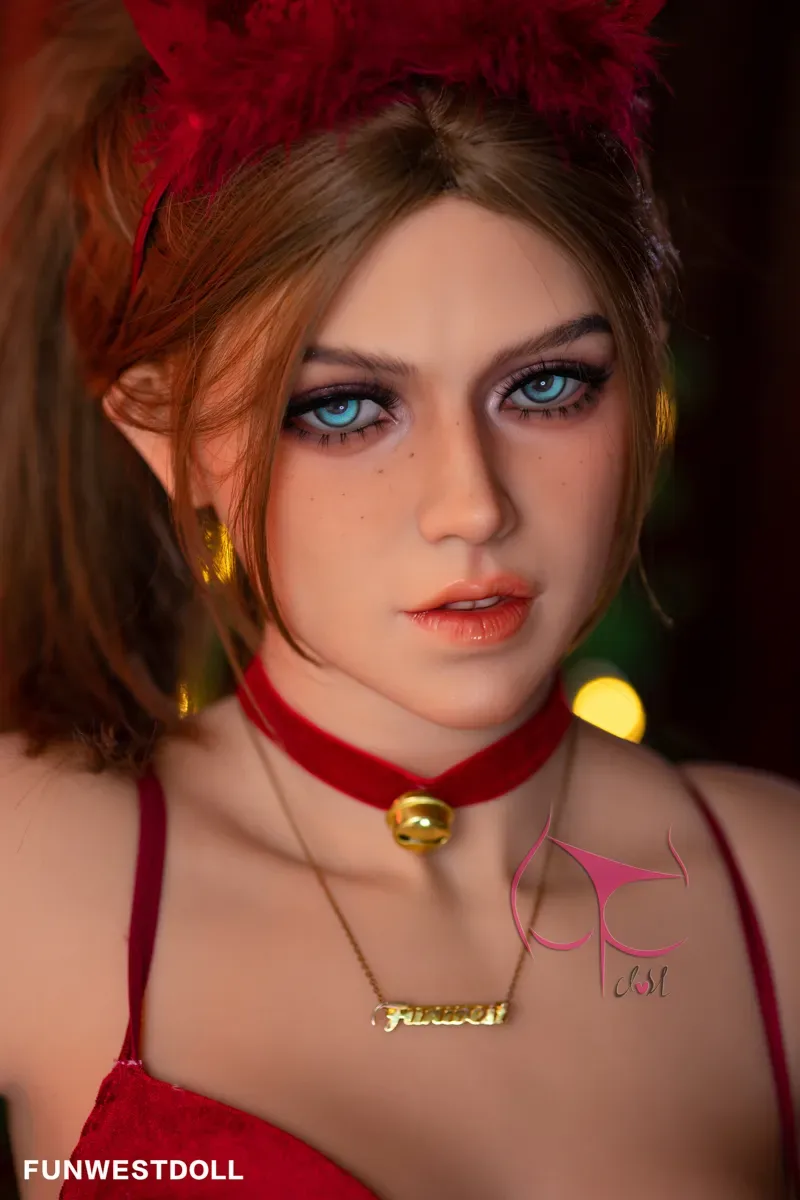 5FT2/159CM A CUP TPE CHRISTMAS SEX DOLL - SOPHIEMINA view 2