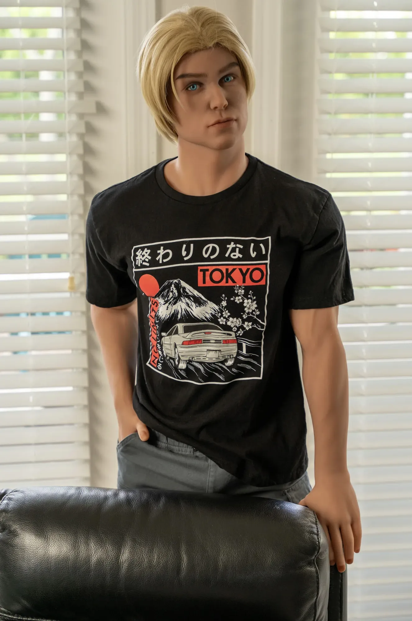 5FT6/170CM TPE MALE BLONDE SEX DOLL - DEVON view 3
