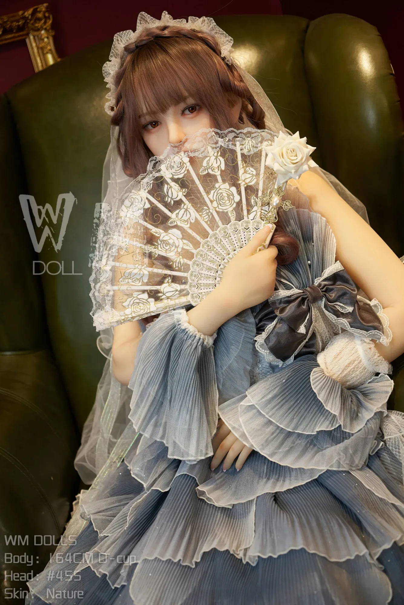 5FT38/164CM D CUP TPE LOLITA SEX DOLL - SOPHIA view 3