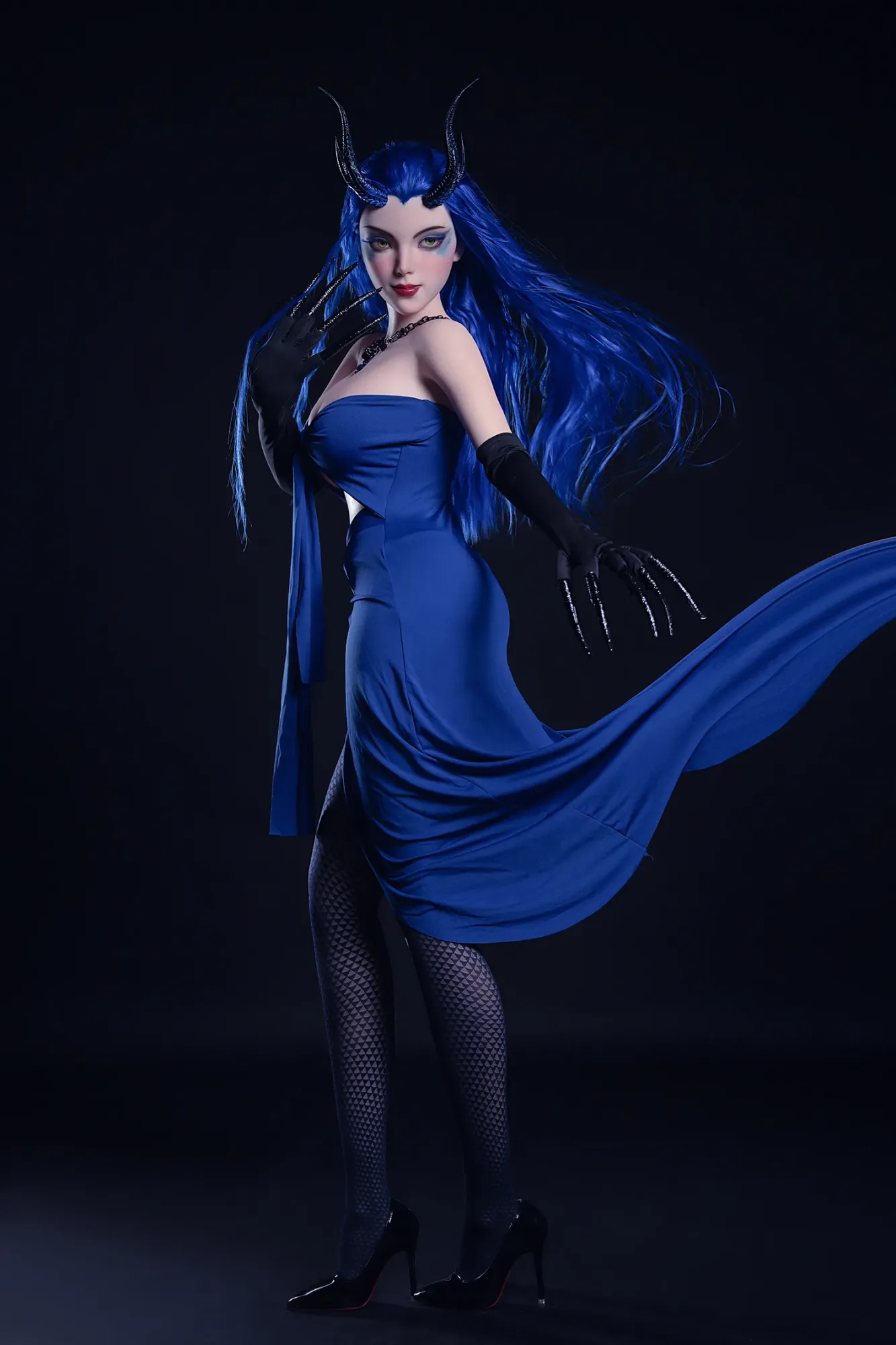 5FT4/164CM D CUP SILICONE ANIME SEX DOLL - AORUN view 7