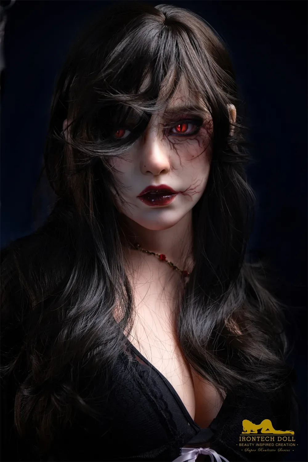 5FT47/167CM D CUP SILICONE VAMPIRE SEX DOLL S40 – SUKI