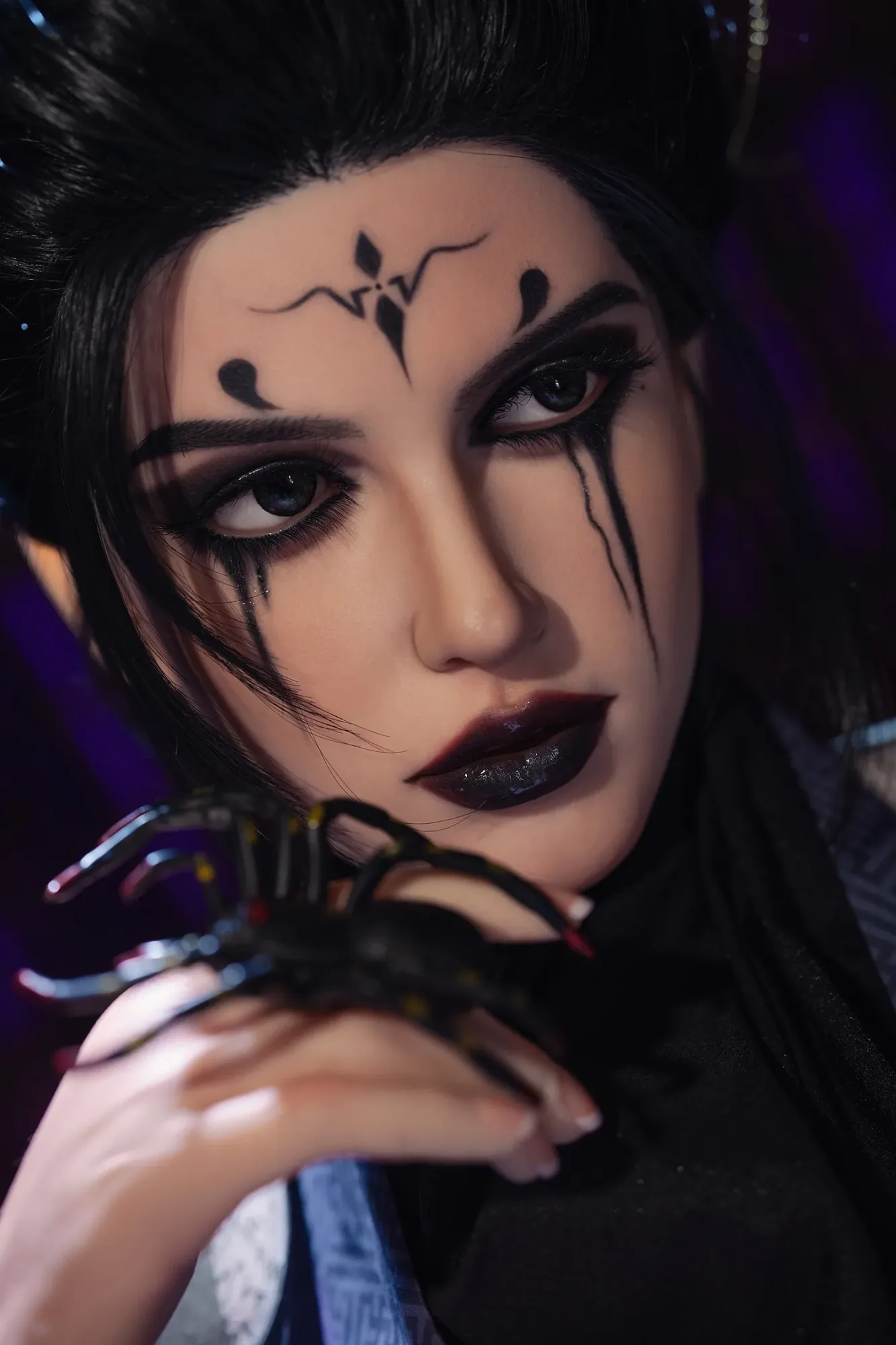 5FT4/164CM F CUP SILICONE BLACK MYTH SPIDER SPIRIT SEX DOLL S5 - SI MEI view 5
