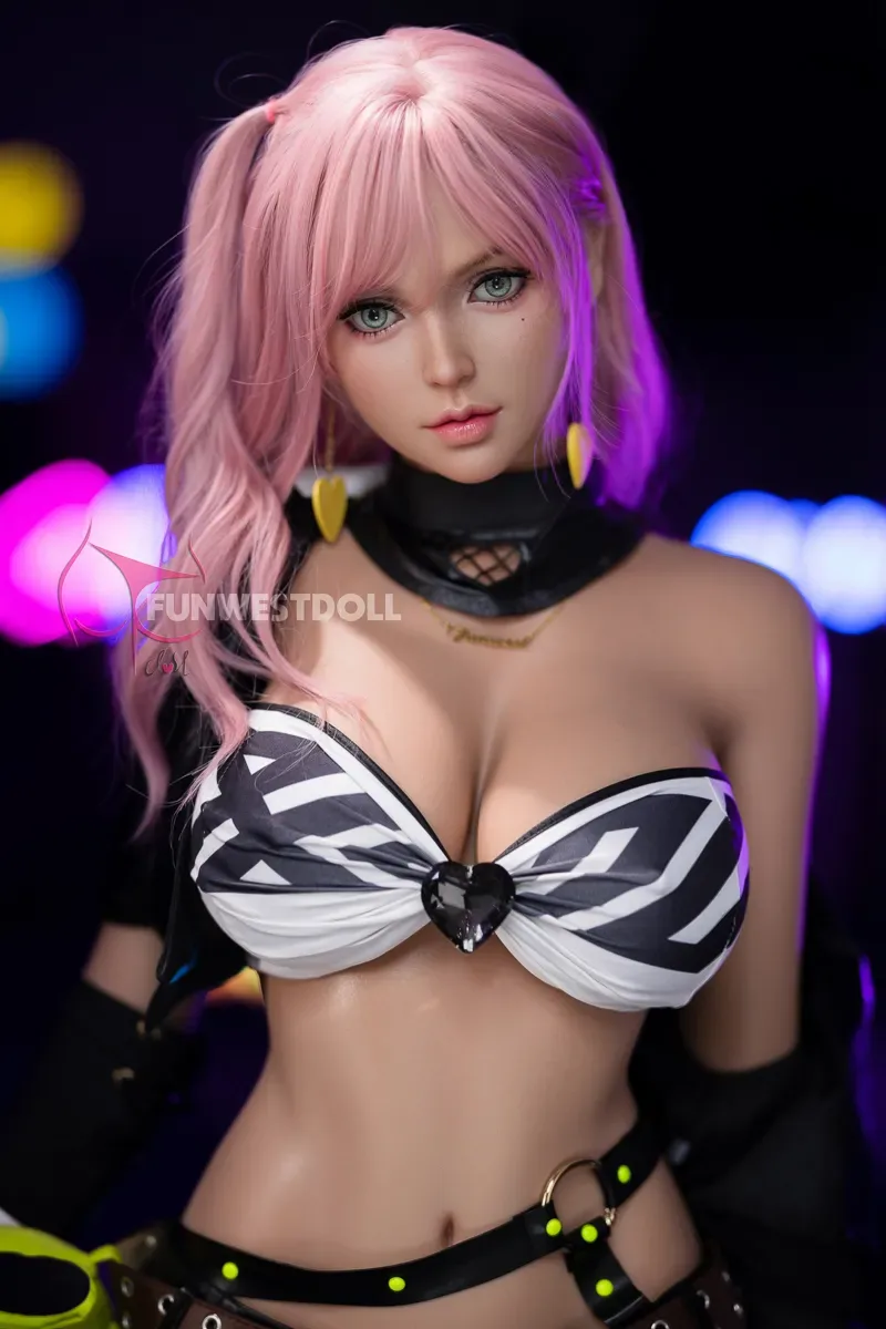 (US STOCK) 5FT2/157CM G CUP SILICONE NICOLE DEMARA SEX DOLL - NATURAL LILY view 6
