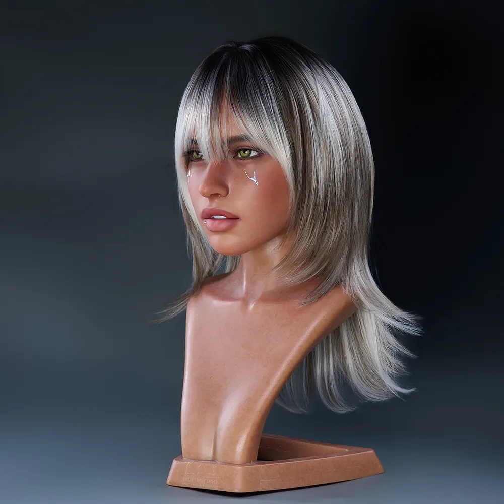 REAL LADY SEX DOLL IRONAI HEAD (ROS AI HEAD) view 3