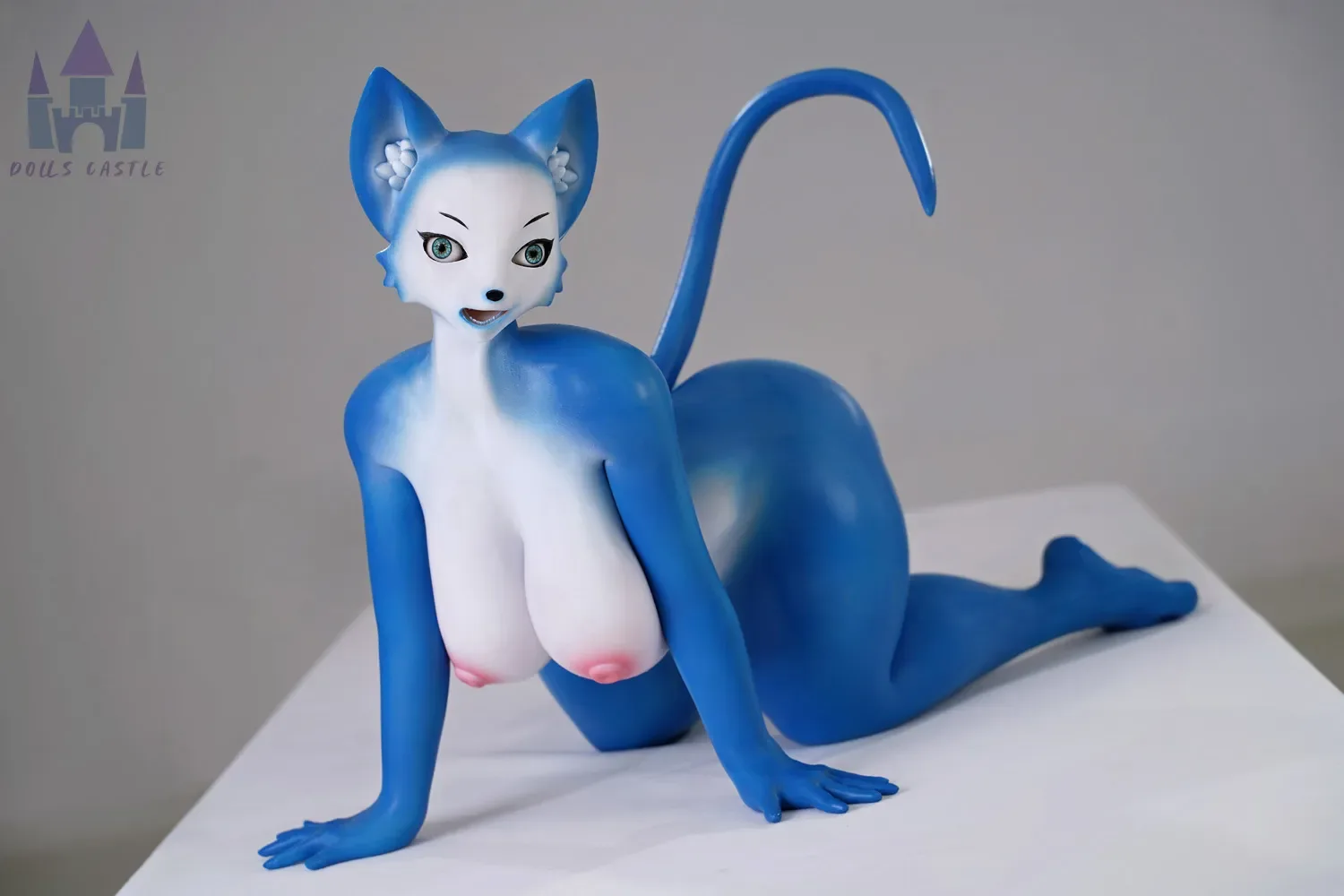 (EU STOCK) SILICONE F CUP BIG BOOB FOX SEX DOLL - FENRYA view 7