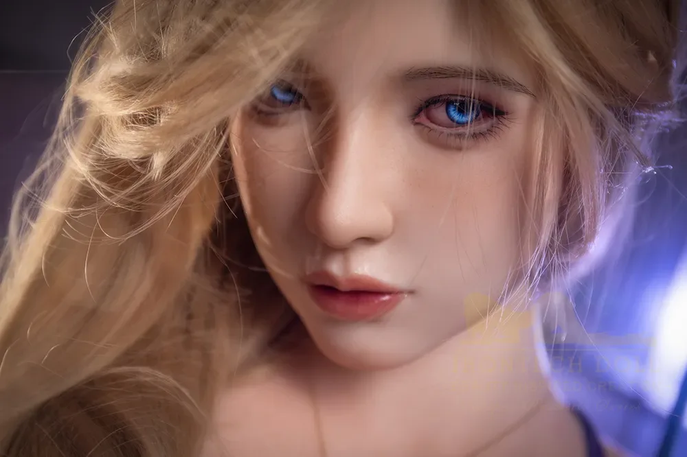 5FT3/162CM MINUS A CUP SILICONE BLONDE SEX DOLL S37 - YEONA view 7