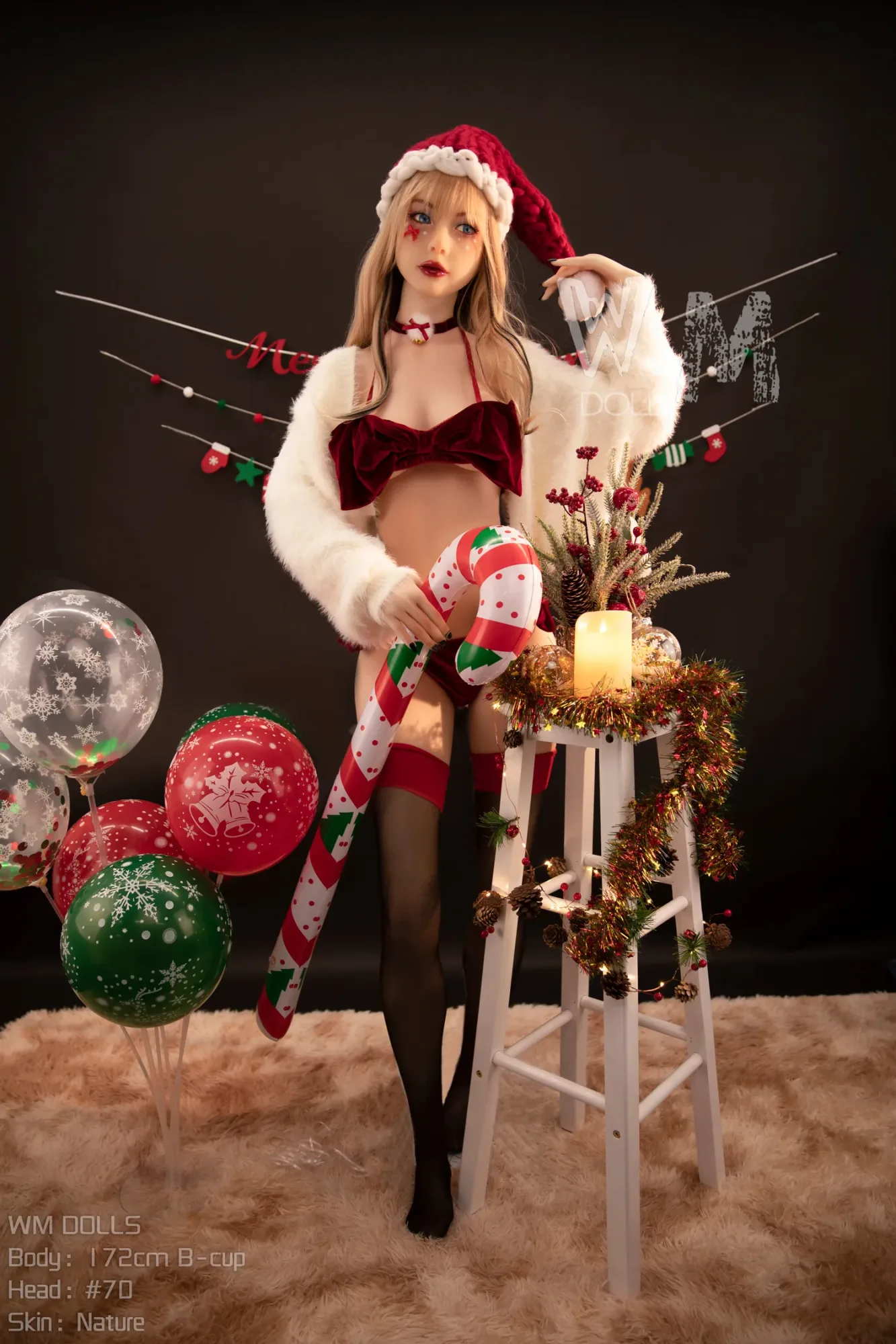 5FT6/172CM B CUP TPE CHRISTMAS SEX DOLL - JENNIFER view 6